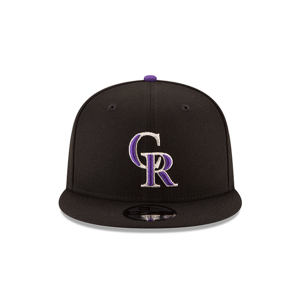 NEW ERA - Accessories - Basic Colorado Rockies Snapback - Black/Purple