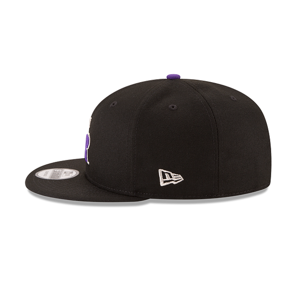 NEW ERA - Accessories - Basic Colorado Rockies Snapback - Black/Purple