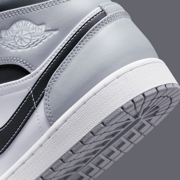 Jordan - Men - Air Jordan 1 Mid - Lt Smoke Grey/White/Anthracite