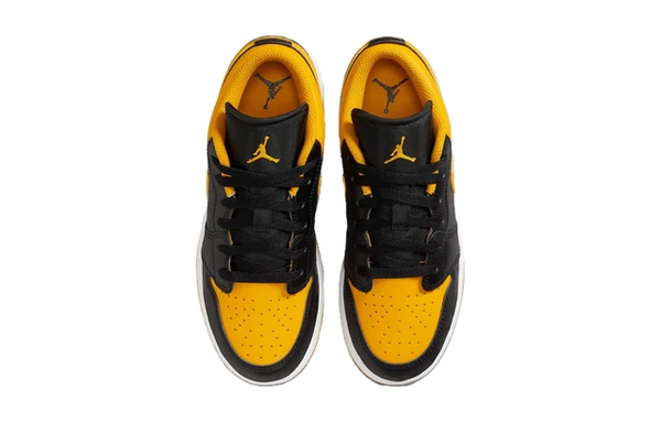 Jordan - Boy - GS Air Jordan 1 Low - Black/Yellow Ochre