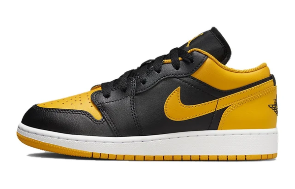 Jordan - Boy - GS Air Jordan 1 Low - Black/Yellow Ochre