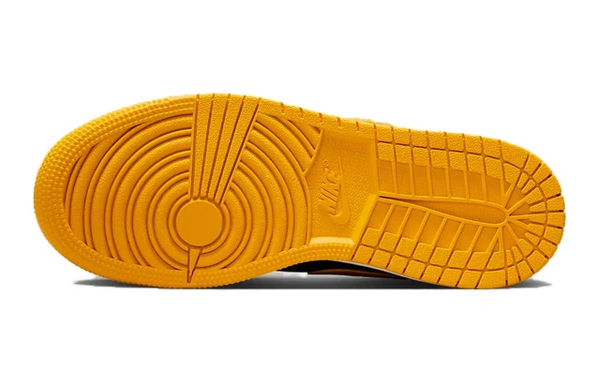 Jordan - Boy - GS Air Jordan 1 Low - Black/Yellow Ochre