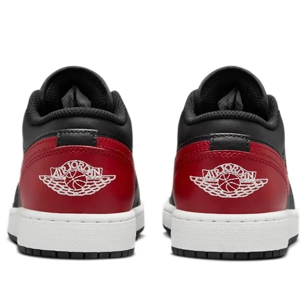 Jordan - Boy - GS Air Jordan 1 Low - Black/Varsity Red/Summit White