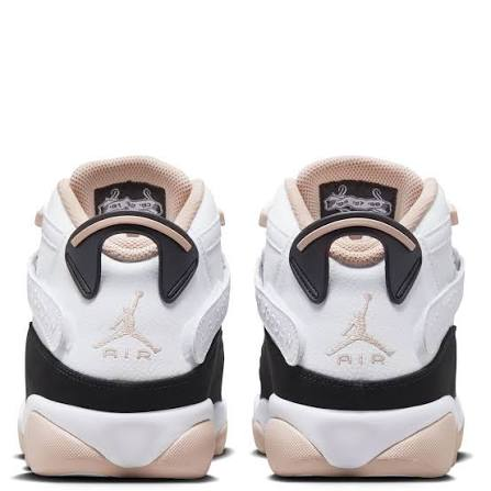 Jordan - Men - 6 Rings - White/Black/Fossil Stone