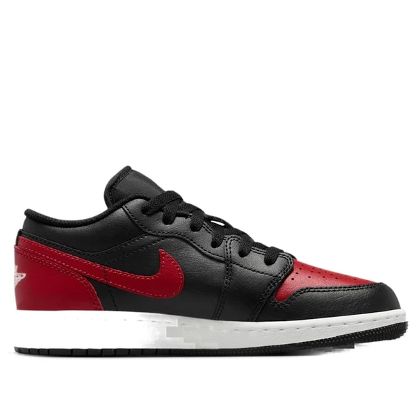 Jordan - Boy - GS Air Jordan 1 Low - Black/Varsity Red/Summit White