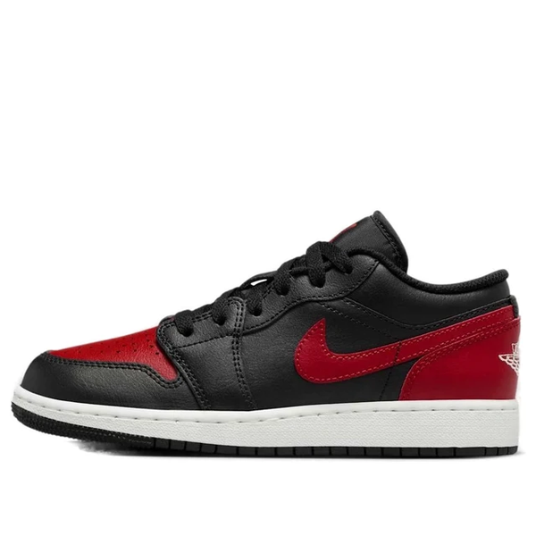 Jordan - Boy - GS Air Jordan 1 Low - Black/Varsity Red/Summit White