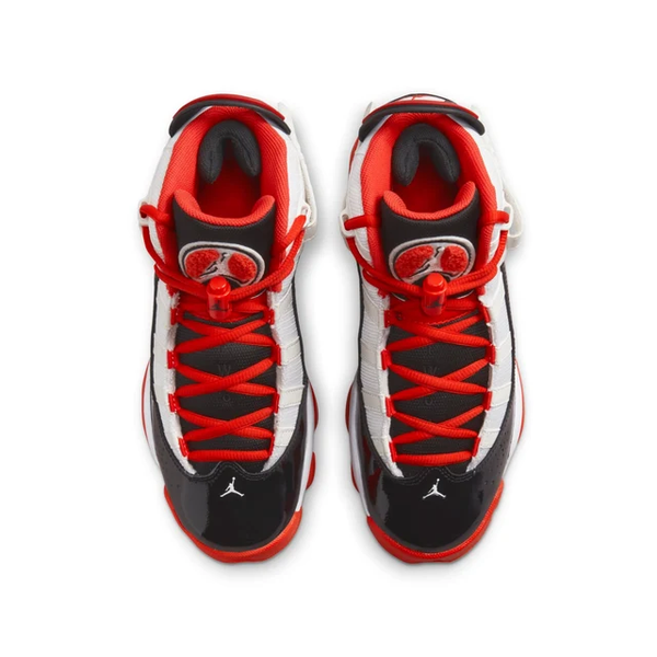Jordan - Boy - GS 6 Rings - White/Team Orange/Black/Sail