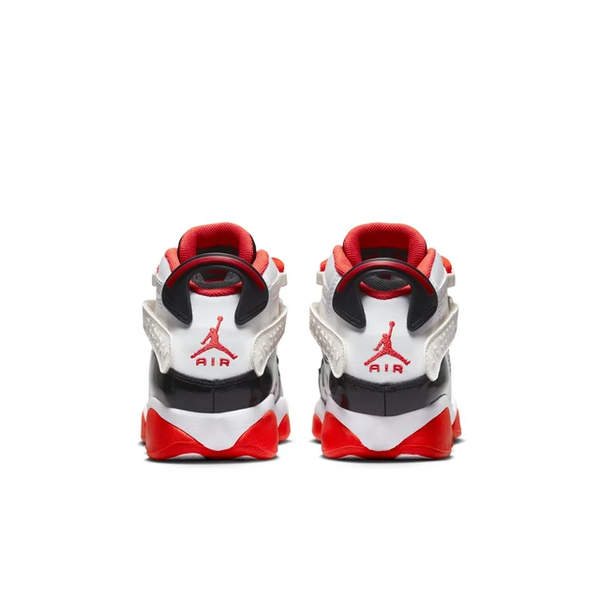 Jordan - Boy - GS 6 Rings - White/Team Orange/Black/Sail