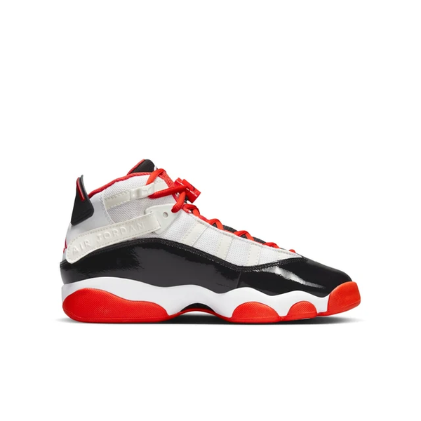 Jordan - Boy - GS 6 Rings - White/Team Orange/Black/Sail