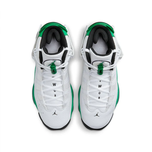 Jordan - Boy - GS 6 Rings - White/Green/Black