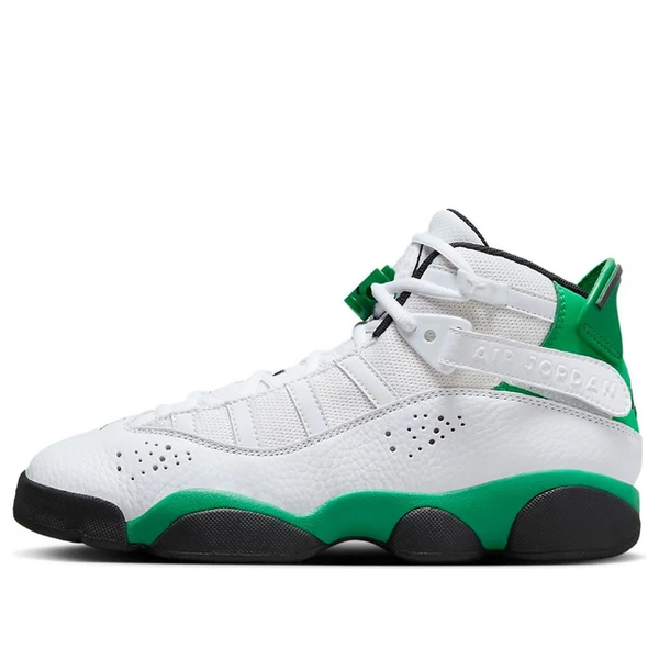 Jordan - Boy - GS 6 Rings - White/Green/Black