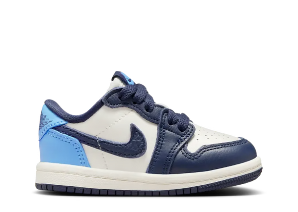 Jordan - Boy - TD Jordan 1 Retro Low - Obsidian/University Blue/Sail