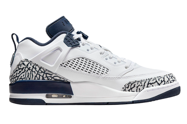Jordan - Men - Spizike Low - White/Obsidian Platinum