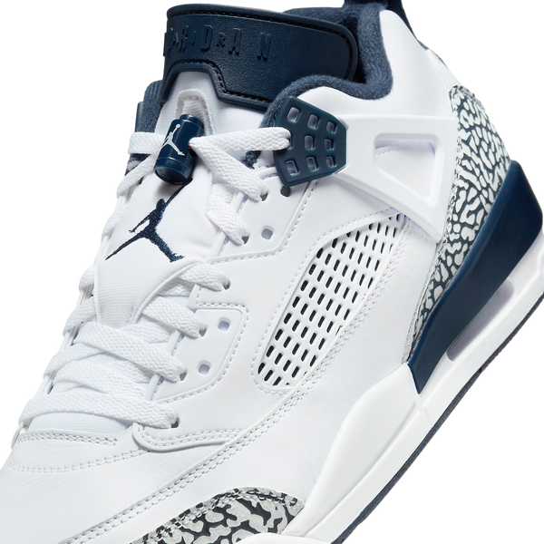 Jordan - Men - Spizike Low - White/Obsidian Platinum
