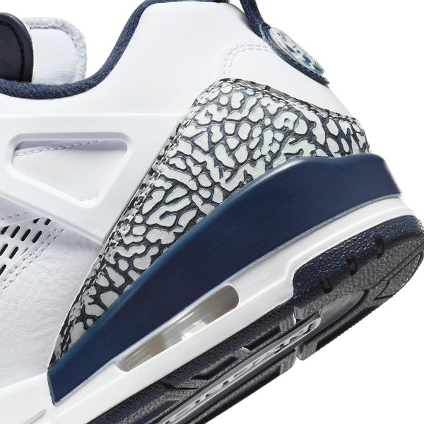 Jordan - Men - Spizike Low - White/Obsidian Platinum