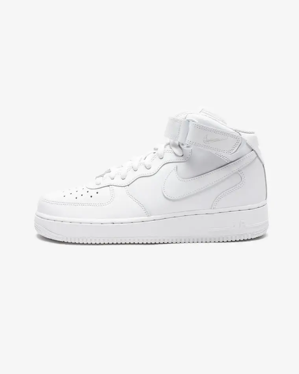 Nike - Men - Air Force 1 Mid '07 - White Mono
