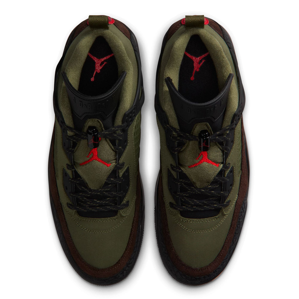 Jordan - Men - Spizike Low - Medium Olive/University Red/Black