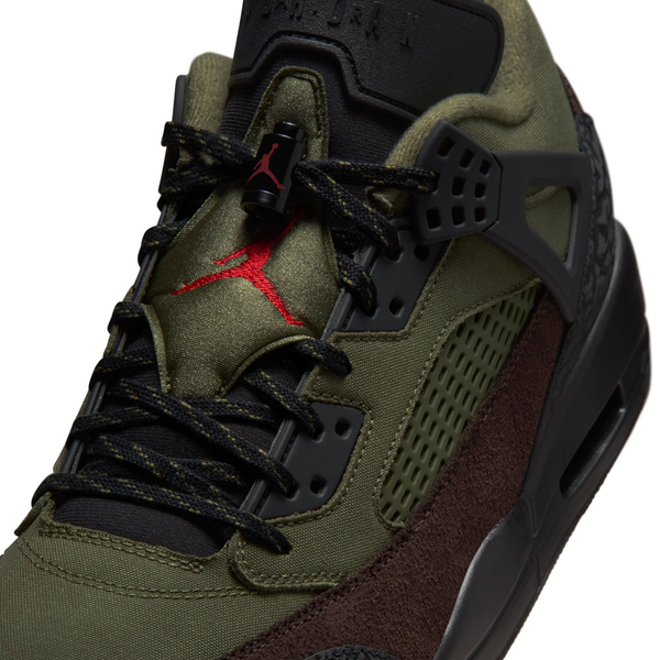 Jordan - Men - Spizike Low - Medium Olive/University Red/Black