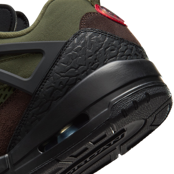 Jordan - Men - Spizike Low - Medium Olive/University Red/Black