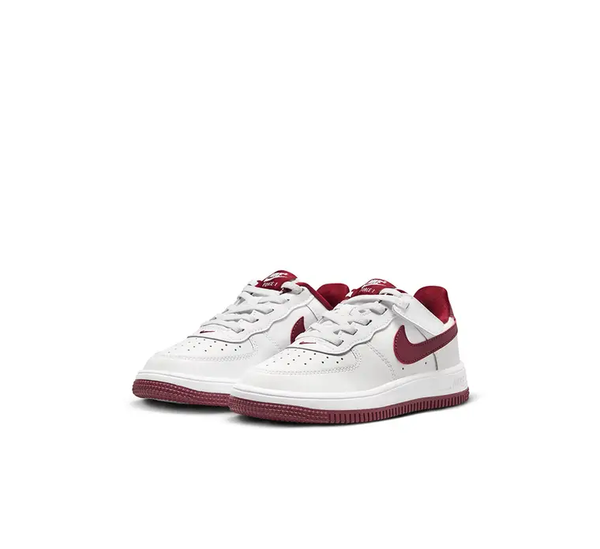 Nike - Boy - PS Force 1 Low EasyOn - White/Team Red