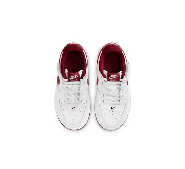 Nike - Boy - PS Force 1 Low EasyOn - White/Team Red