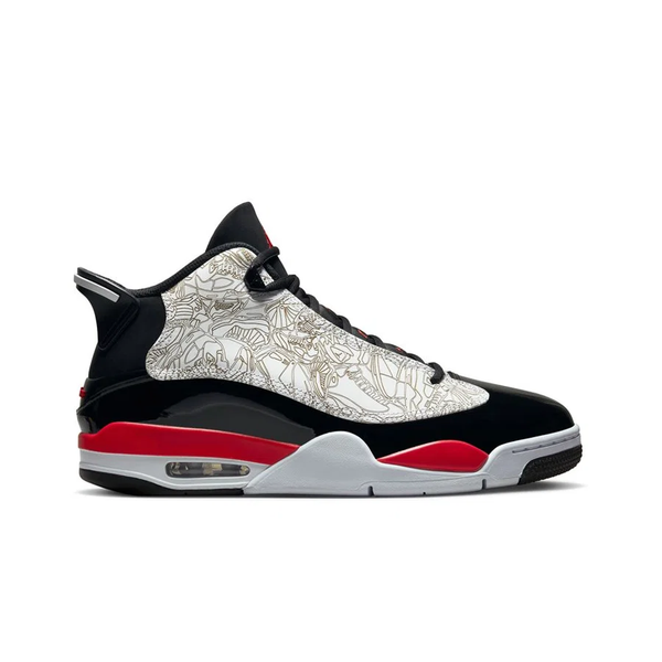 Jordan - Men - Dub Zero - White/Fire Red