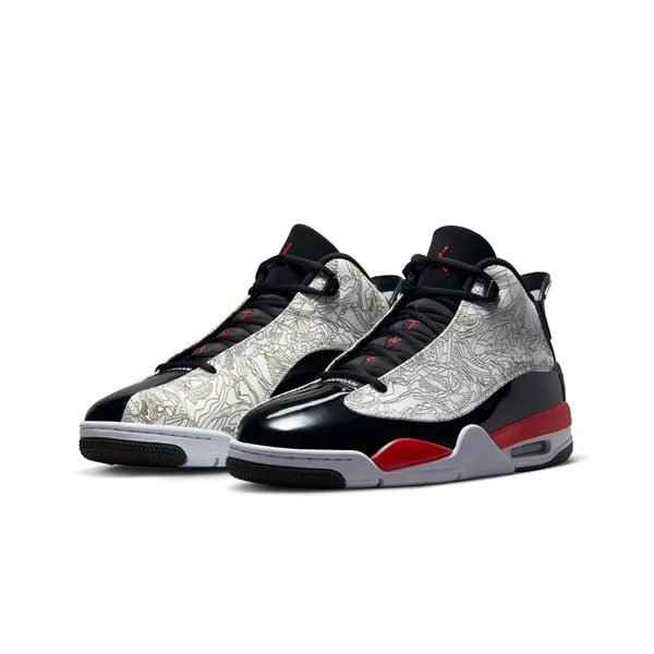 Jordan - Men - Dub Zero - White/Fire Red