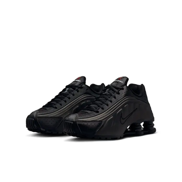 Nike - Boy - GS Shox R4 - Black/Bright Crimson
