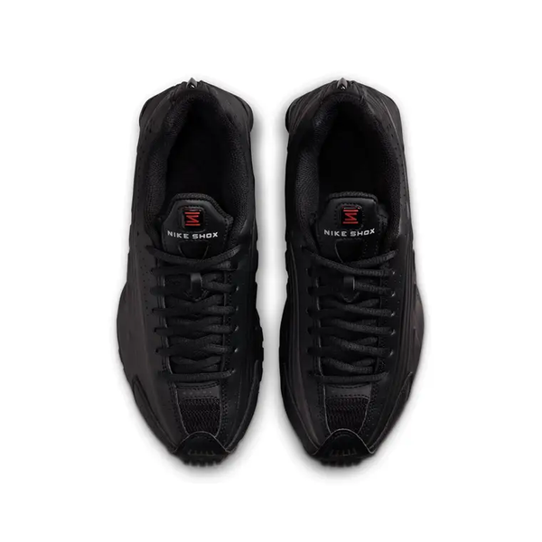 Nike - Boy - GS Shox R4 - Black/Bright Crimson