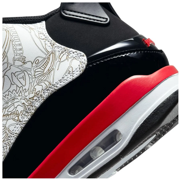 Jordan - Men - Dub Zero - White/Fire Red