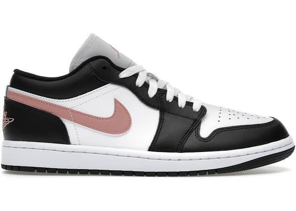 Jordan - Men - Air Jordan 1 Low - White/Rust Pink/Black