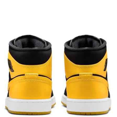 Jordan - Men - Air Jordan 1 Mid SE - Black/Varsity Maize/White