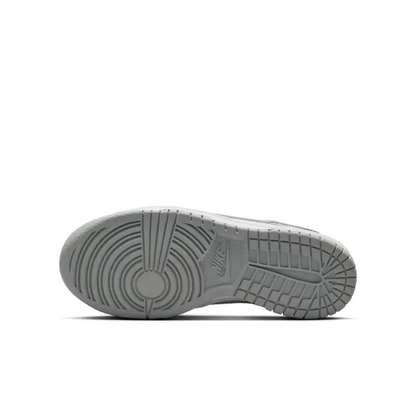 Nike - Boy - GS Dunk Low - White/Smoke Grey/White