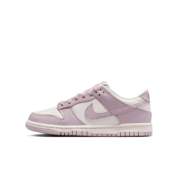 Nike - Boy - GS Dunk Low - Sail/Particle Rose/Enigma Stone