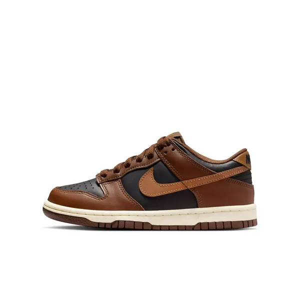 Nike - Boy - GS Dunk Low - Black/British Tan/Cacao Wow