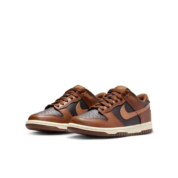 Nike - Boy - GS Dunk Low - Black/British Tan/Cacao Wow