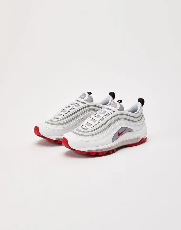 Nike - Boy - GS Air Max 97 - White/University Red/Particle Grey