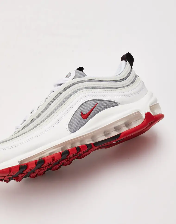 Nike - Boy - GS Air Max 97 - White/University Red/Particle Grey