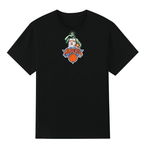 Nohble - Men - New York Knicks Liberty Tee - By Nover - Black