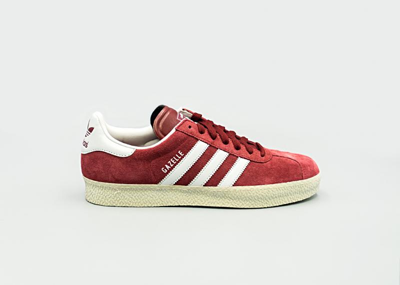 adidas Gazelle II - Maroon/White Nohble adidas Gazelle II - Maroon/White Nohble