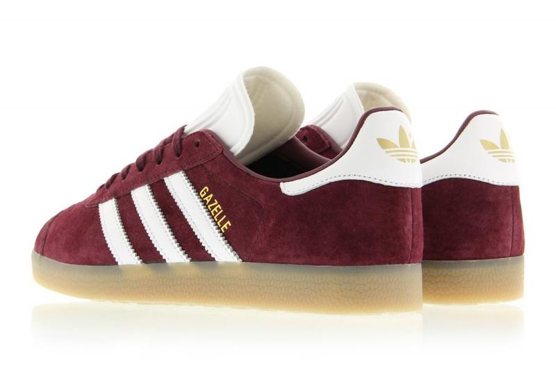 adidas Gazelle II - Maroon/White Nohble adidas Gazelle II - Maroon/White Nohble