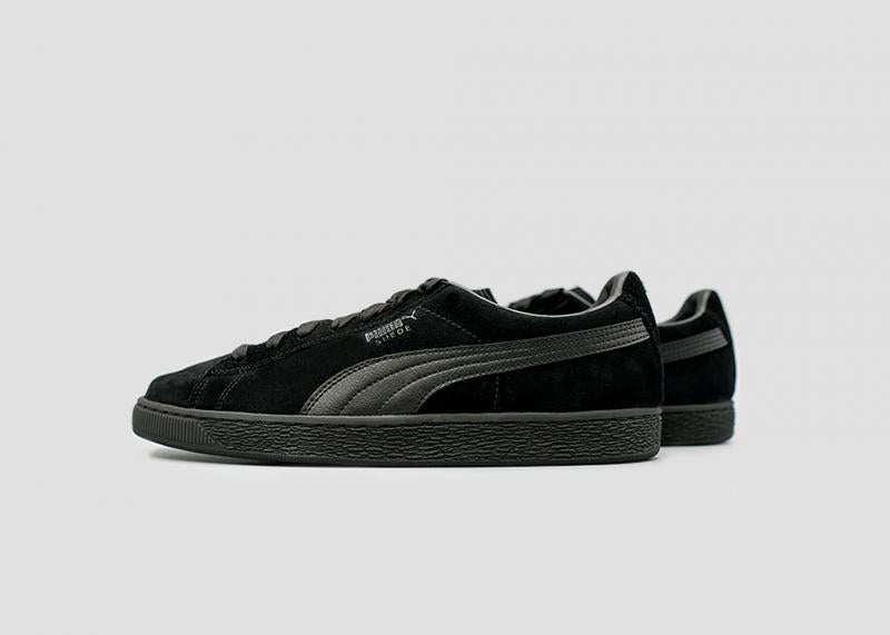 PUMA Men Suede Classic Black Mono – Nohble