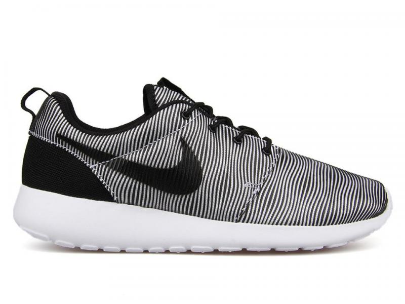 Nohble Nike Roshe Run Gray And Black Nike Roshe Run PRM