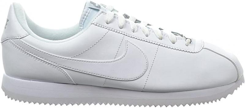 Nike cortez all white leather mens Clearance