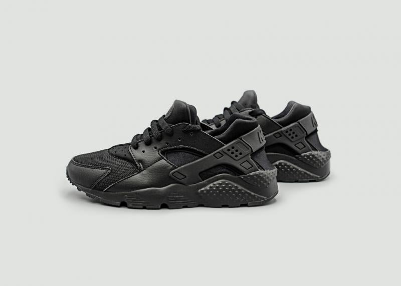 Huarache Grey Nike Air Huarache Black Mono Women's Shoes Nike Huarache Run SE (GS) Black/ Black-Dark Grey