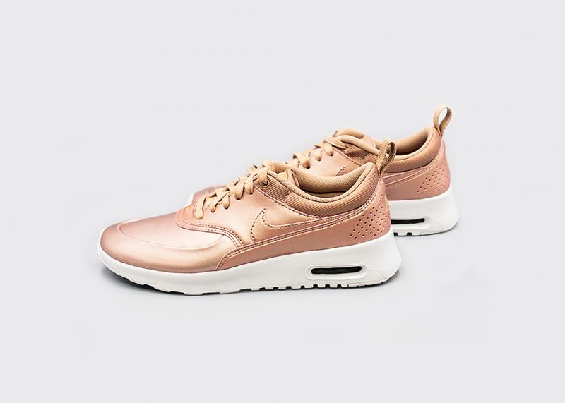 Nike Air Max 90 Womens Rose Gold Rose Gold Bronze Metallic Nike