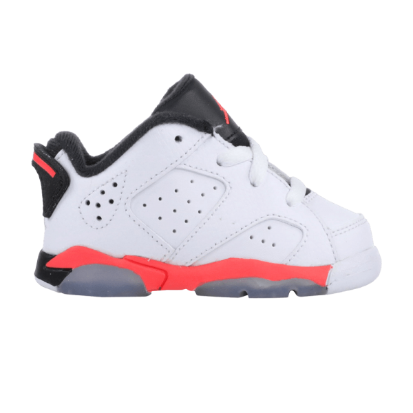 JORDAN Boy TD Retro 6 Low White Infrared Black Nohble