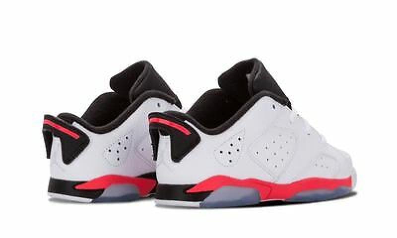 JORDAN Boy TD Retro Low White/Infrared/Black