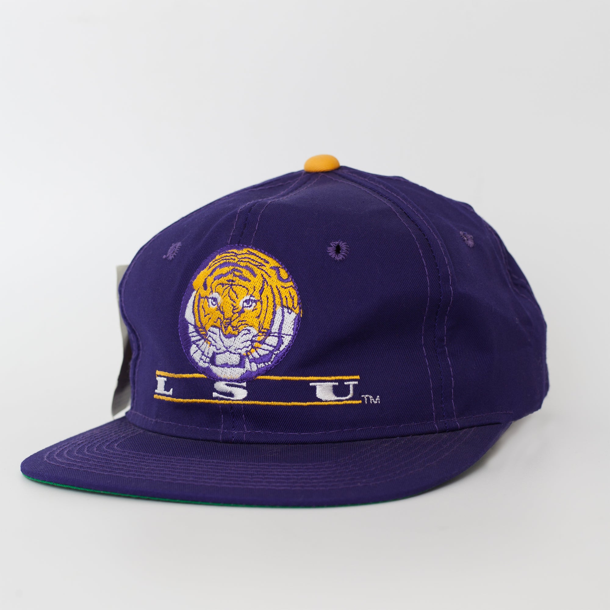 Vintage - Men - Game LSU Embroidered Crewneck - Purple - Nohble