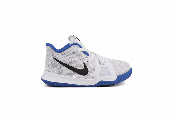 Kyrie 3 white best sale and blue
